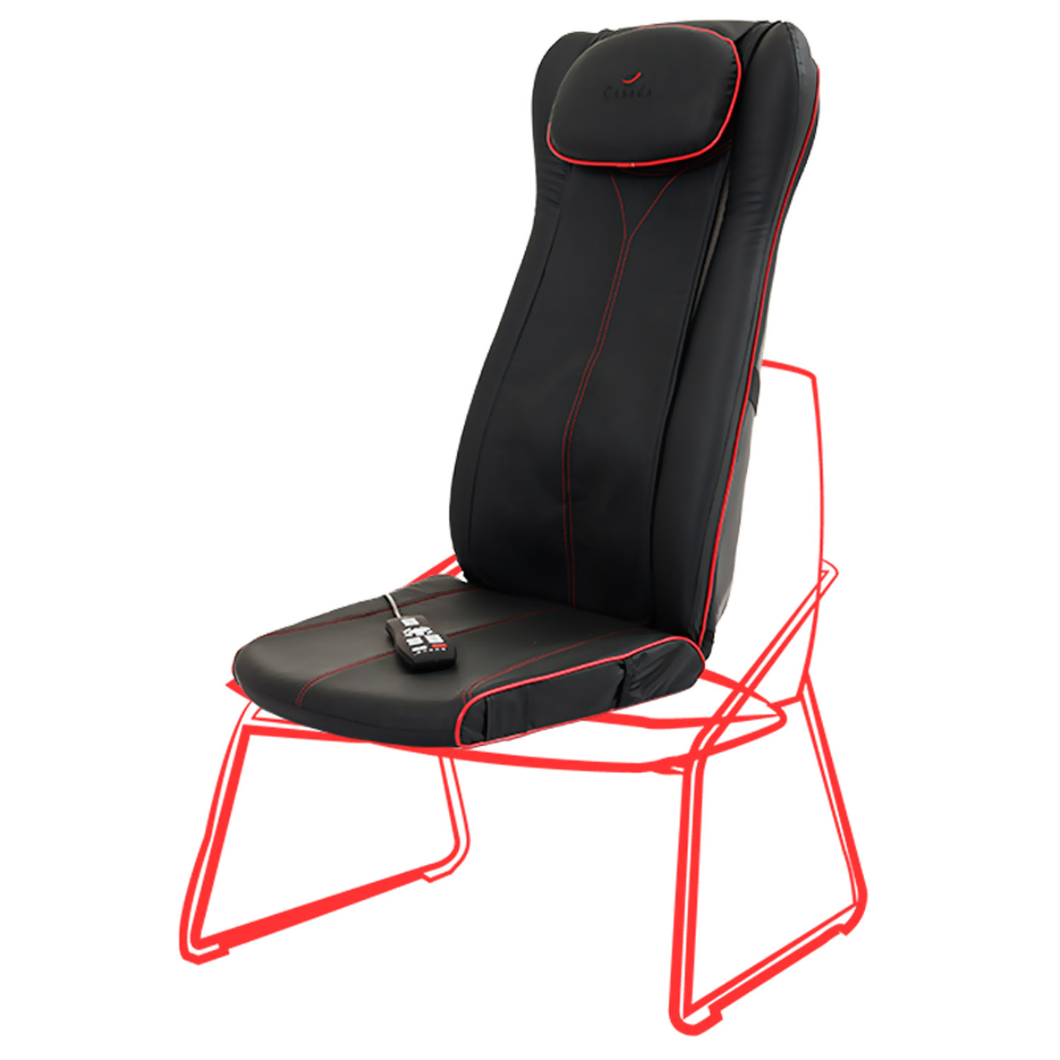 Накидка массажная CASADA Quattromed 5 Braintronics CMK-323 с антистресс-системой - 3